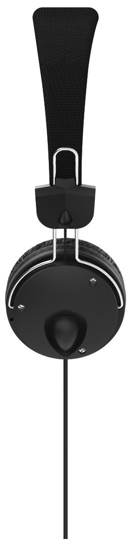 184016 Fun4Phone Ohraufliegender Kopfhörer Kabelgebunden (Schwarz) 