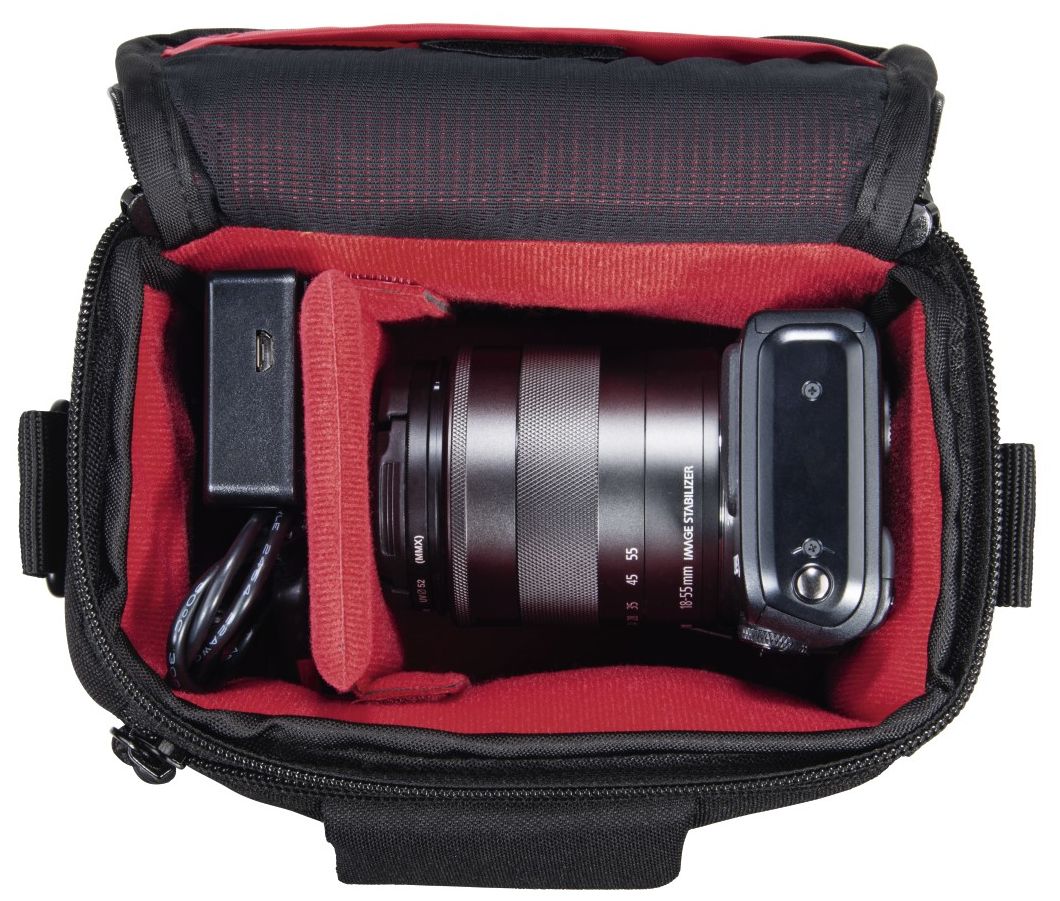 139888 Monterey 100 Kameratasche für Jede Marke 140 x 80 x 115 mm (Schwarz) 