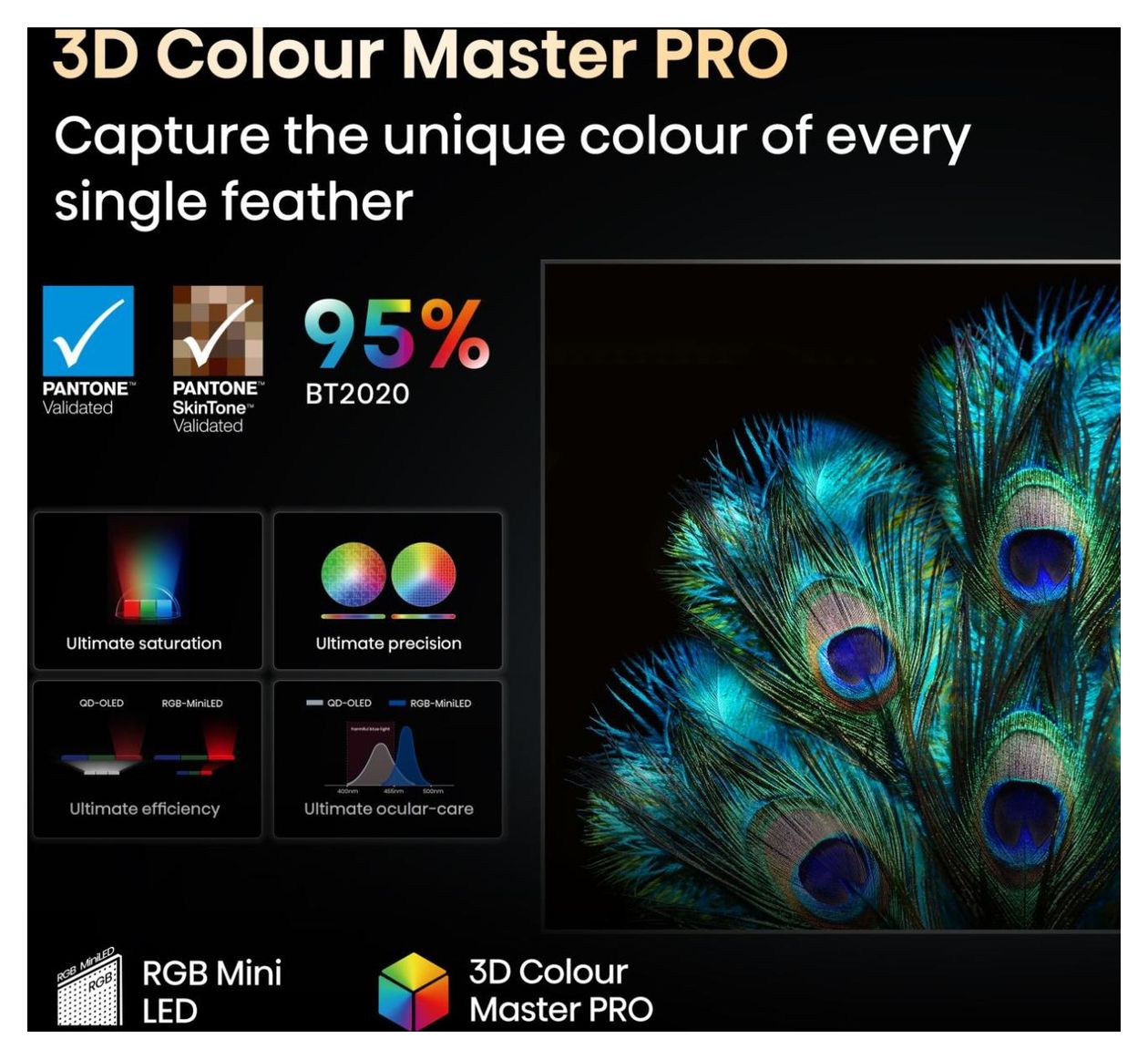 116 '' UXQ | RGB MiniLED Smart TV 4K 165 Hz 