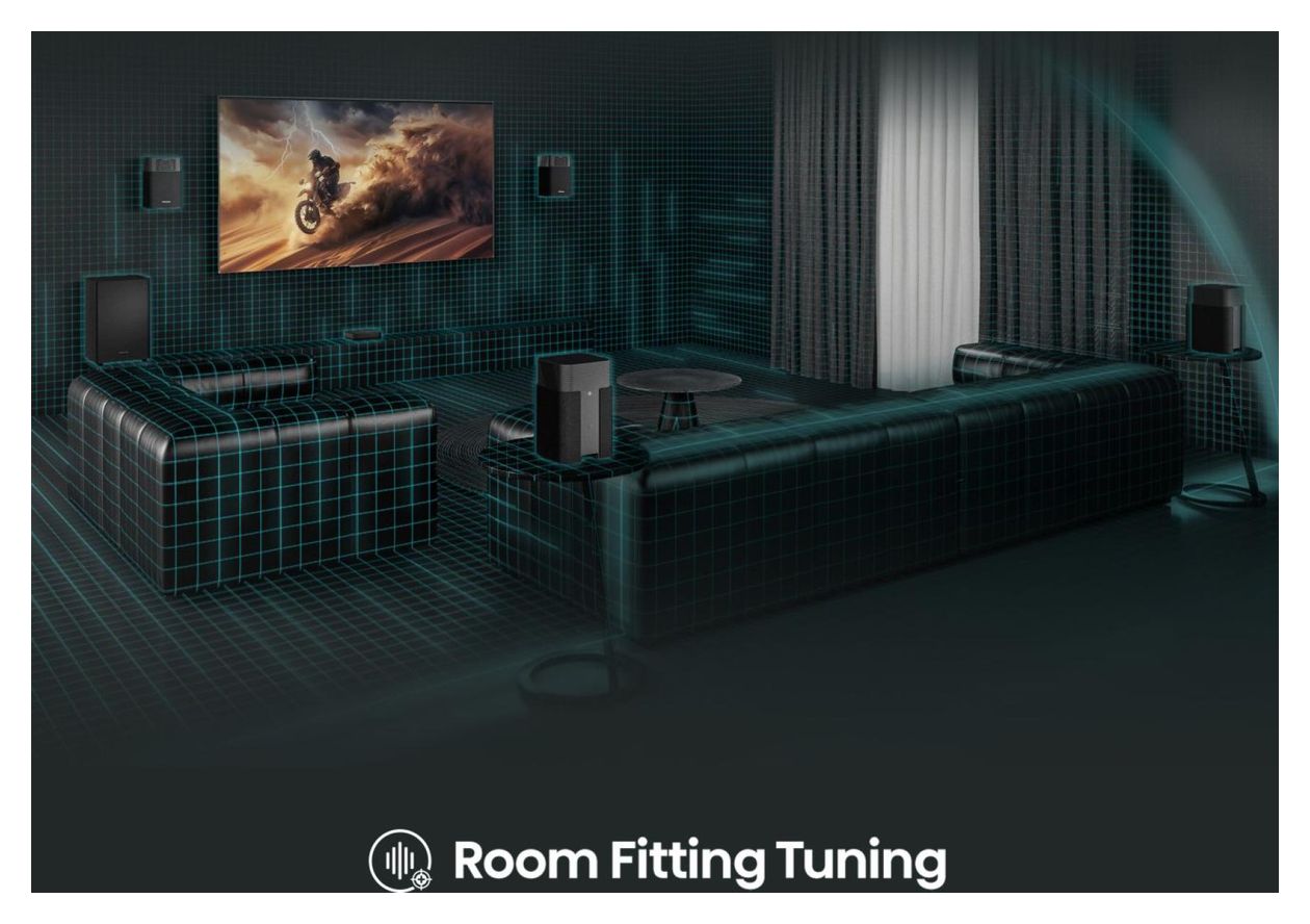 HT Saturn Soundbar 720 W 4.1.2 Kanäle  (Schwarz) 