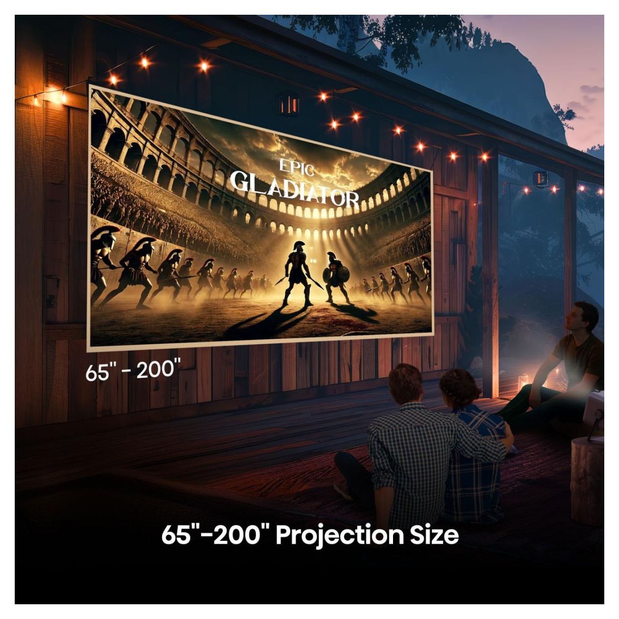 M2 Pro UHD 4K (3840x2160) DLP Laser  (Grau) 