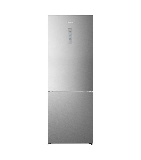 RB645N4BIB 345 l / 150 l Kühl-Gefrierkombi freistehend NoFrost 152 kWh Jahr  (Grau, Edelstahl) 