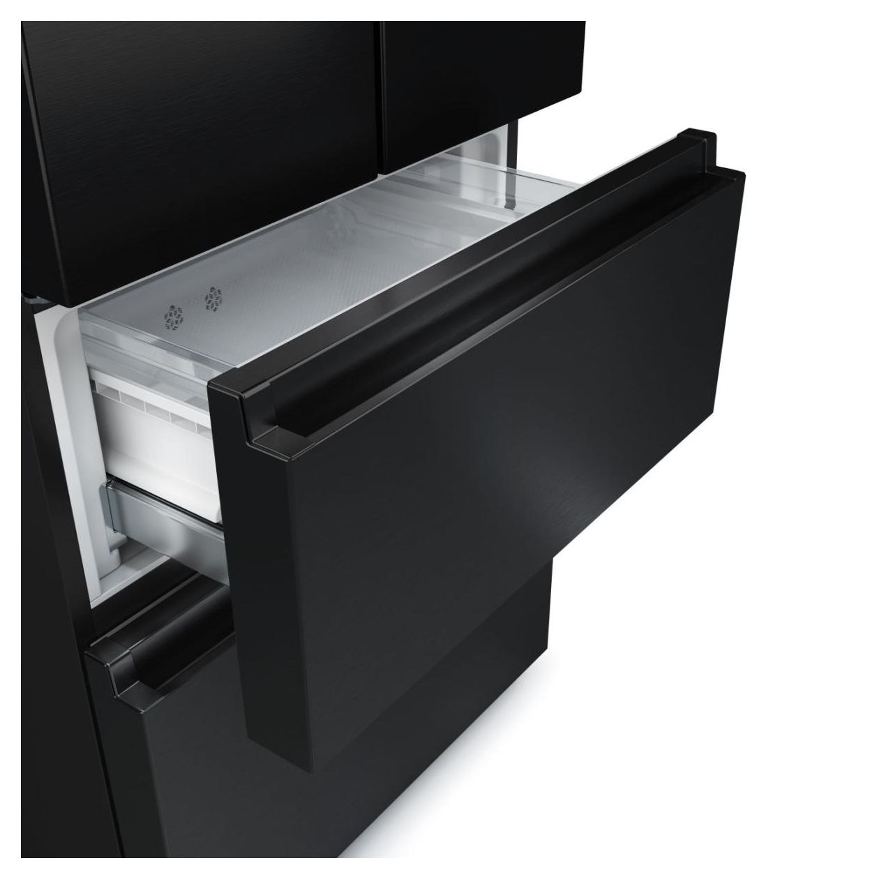 RF632N4AFC1 Side-by-Side Kühl-/ Gefrierkombination French Door 336 l / 149 l 189 kWh NoFrost 2013 mm x 704 mm  (Schwarz) 