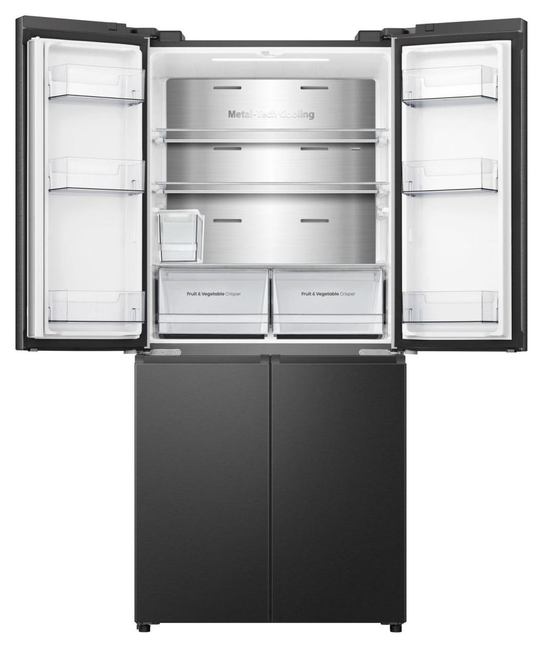 RQ5P470SYFD Side-by-Side Kühl-/ Gefrierkombination 304 l / 87 l 235 kWh NoFrost 1785 mm x 794 mm  (Schwarz) 