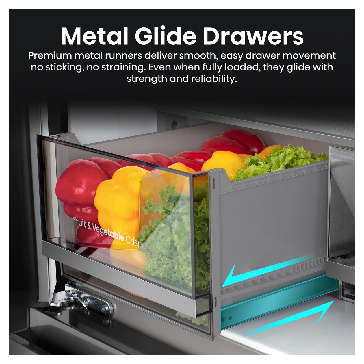 RQ5P640SSKD Side-by-Side Kühl-/ Gefrierkombination 397 l / 250 l 277 kWh NoFrost 1790 mm x 910 mm  (Schwarz, Edelstahl) 