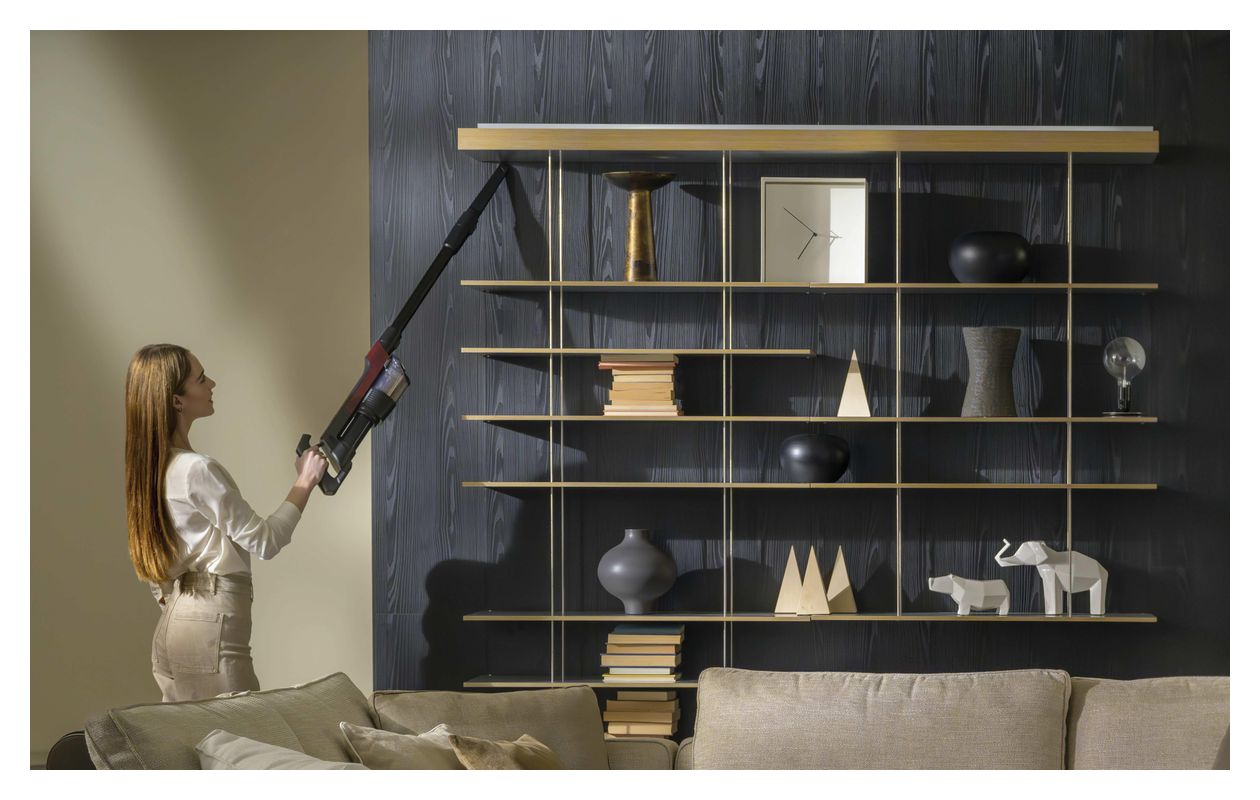 HF201H011 Handstaubsauger Beutellos bis 40 min Laufzeit 14,4 V EPA  (Magenta) 