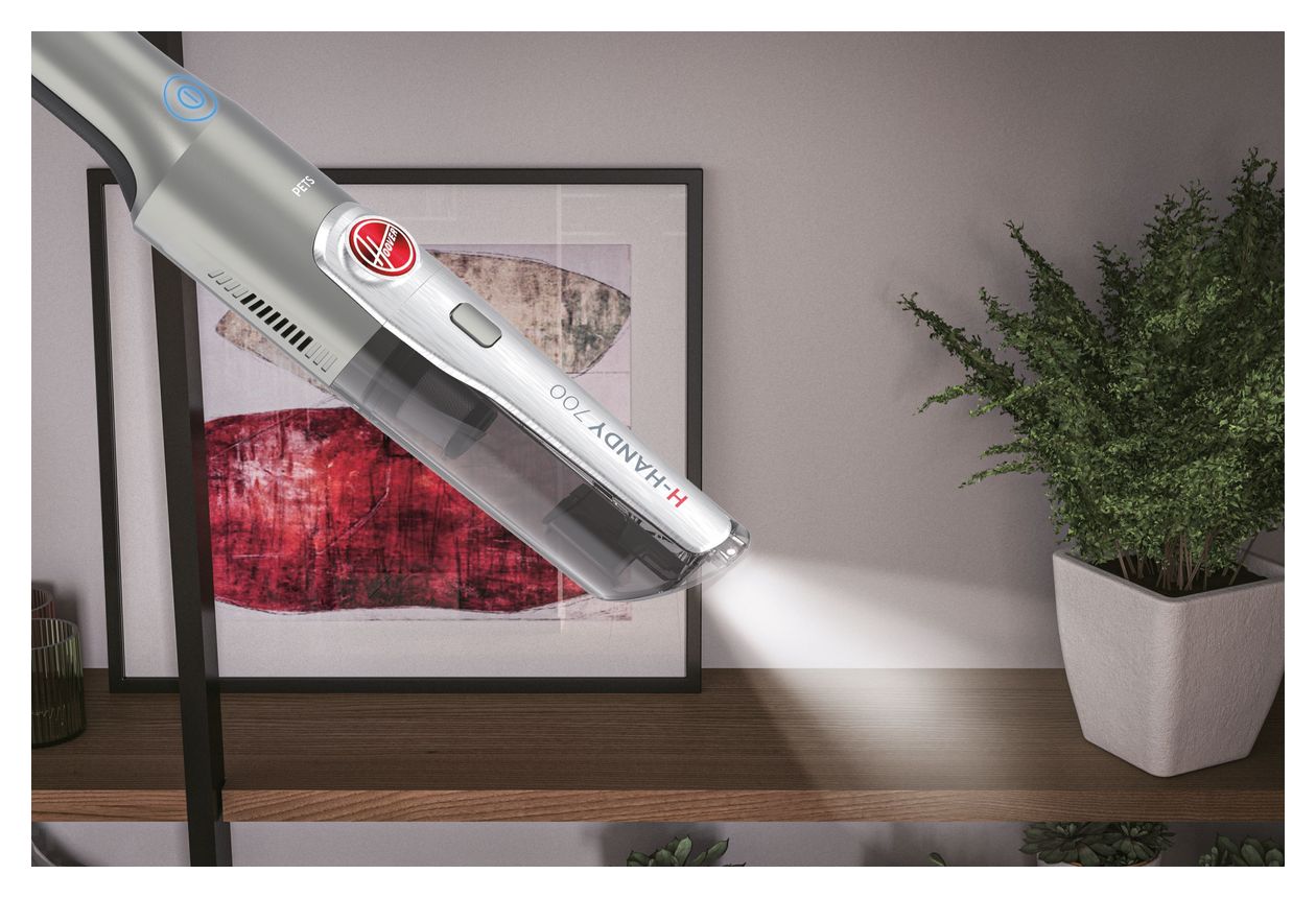 HH710PPT011 Handstaubsauger bis 10 min Laufzeit 11,1 V EPA  (Platin) 