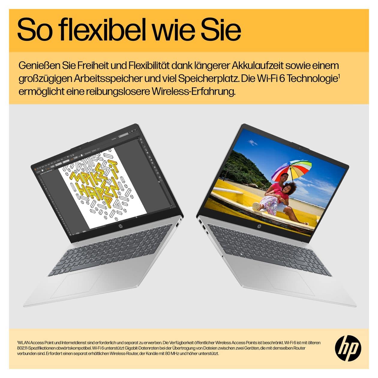15-fc0678ng Full HD Notebook 39,6 cm (15.6 Zoll) 1920 x 1080 Pixel 16 GB Ram 1 TB SSD Windows 11 Home AMD Ryzen 7 max. 4,5 GHz  (Silber) 