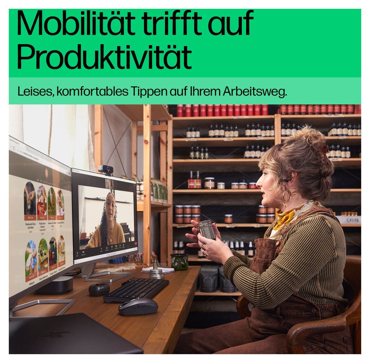 460 Home Tastatur Bluetooth  (Schwarz) 