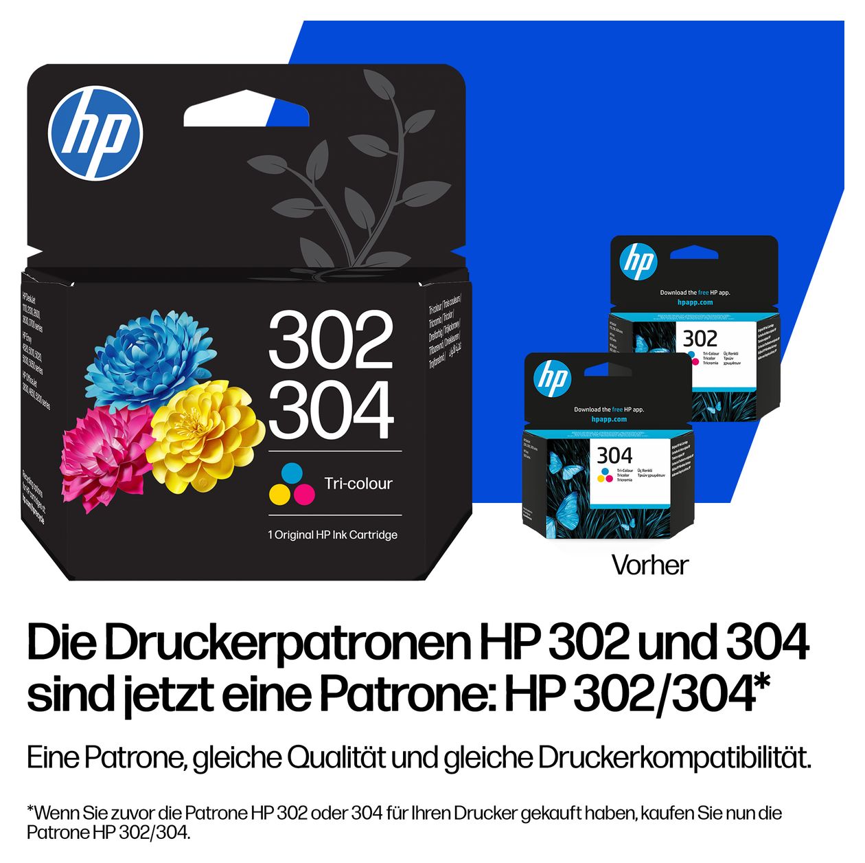Nr.302/304 originale Druckerpatronen Schwarz 120 Seiten 