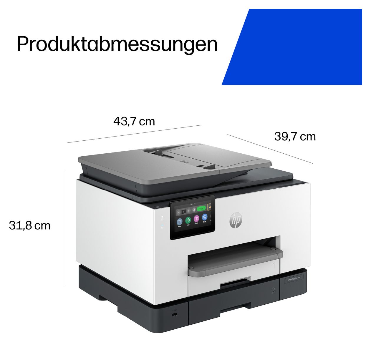 OfficeJet Pro 9132e All in One A4 Thermal Inkjet Drucker 4800 x 1200 DPI 