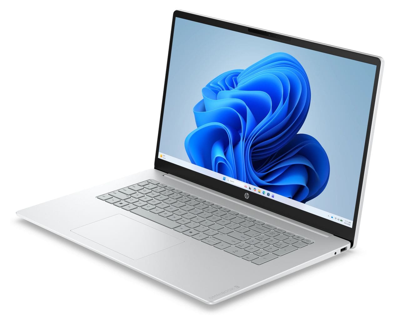 OmniBook 3 17-dk0551ng Full HD Notebook 43,9 cm (17.3 Zoll) 1920 x 1080 Pixel 1 TB SSD Windows 11 Home Intel Core 5 max. 5 GHz  (Grau, Silber) 