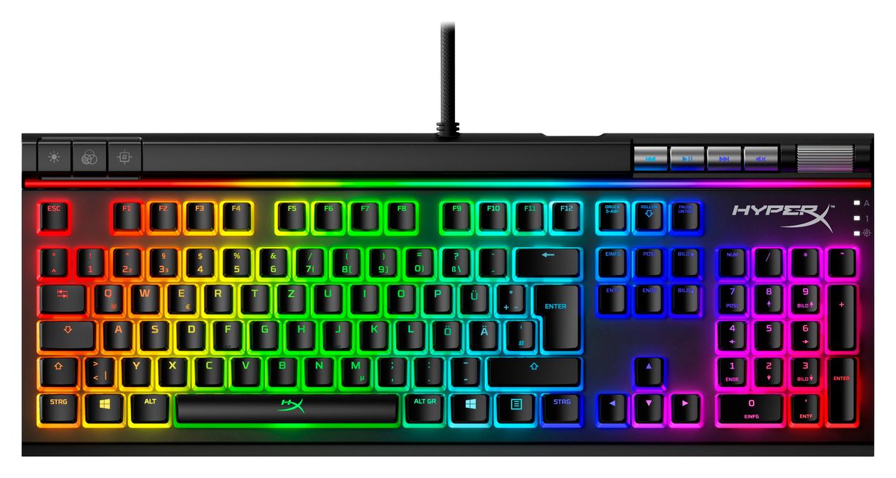 Alloy Elite 2 RGB-LED Gaming Tastatur USB  (Schwarz) 