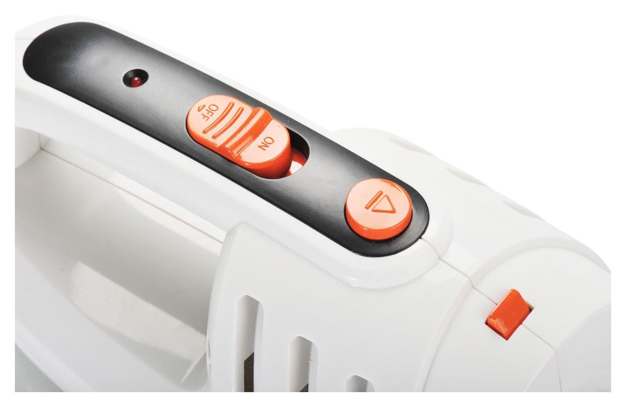 HVC101 Handstaubsauger Beutellos bis 15 min Laufzeit 4,8 V  (Grau, Weiß) 