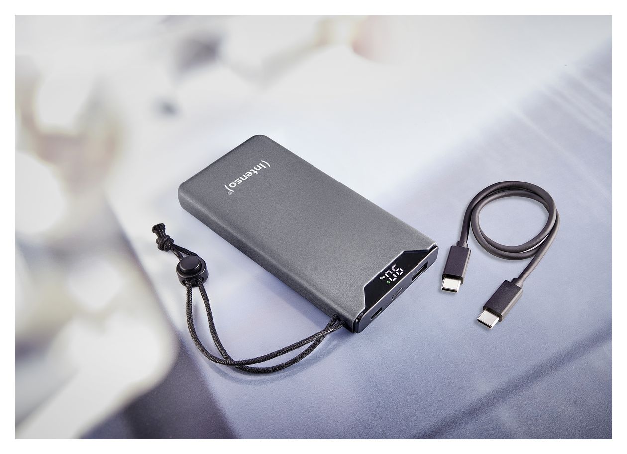 F 10000 mAh Powerbank  (Grau) 