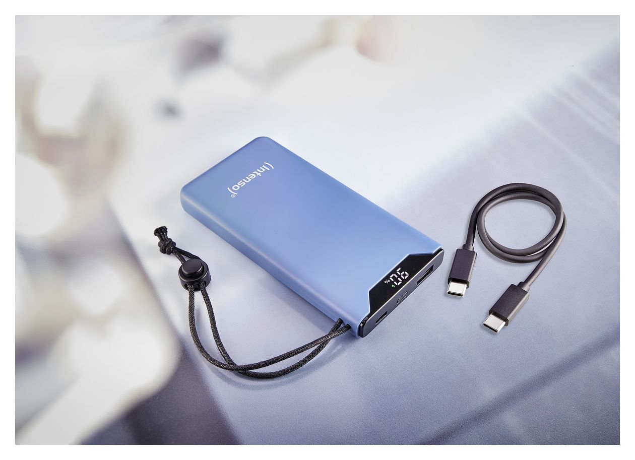 F 10000 mAh Powerbank  (Blau) 