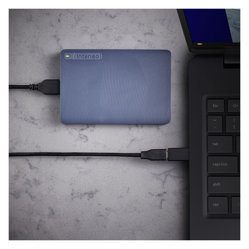 Memory Safe 2 TB externe Festplatte 2.5"  (Blau) 