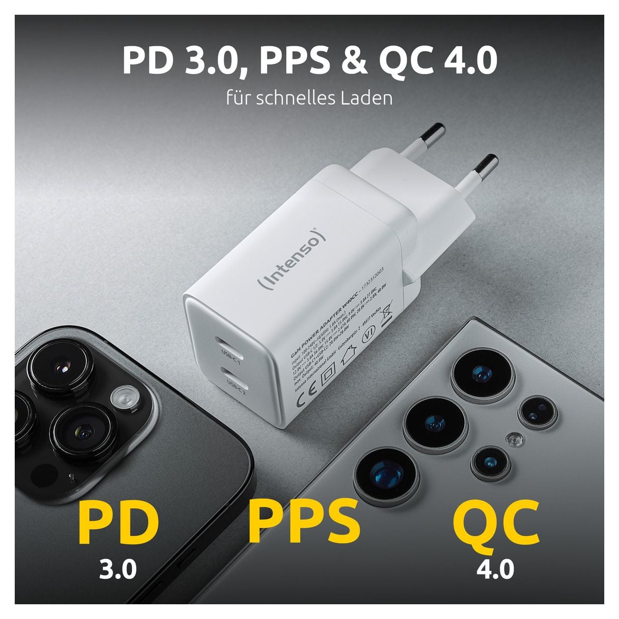 POWER ADAPTER 2XUSB-C GAN/7804012 