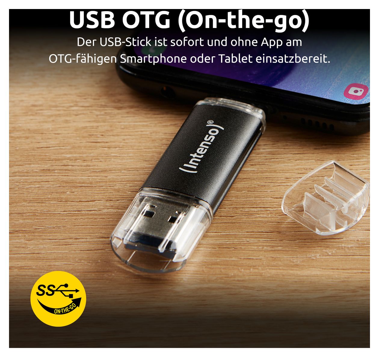 Twist Line USB Type-A / USB Type-C Stick 64 GB  (Anthrazit) 