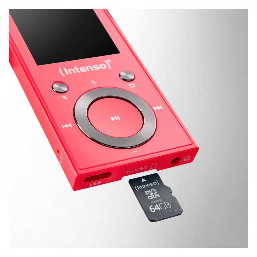 Video Scooter BT MP3 Spieler 16 GB  (Pink) 