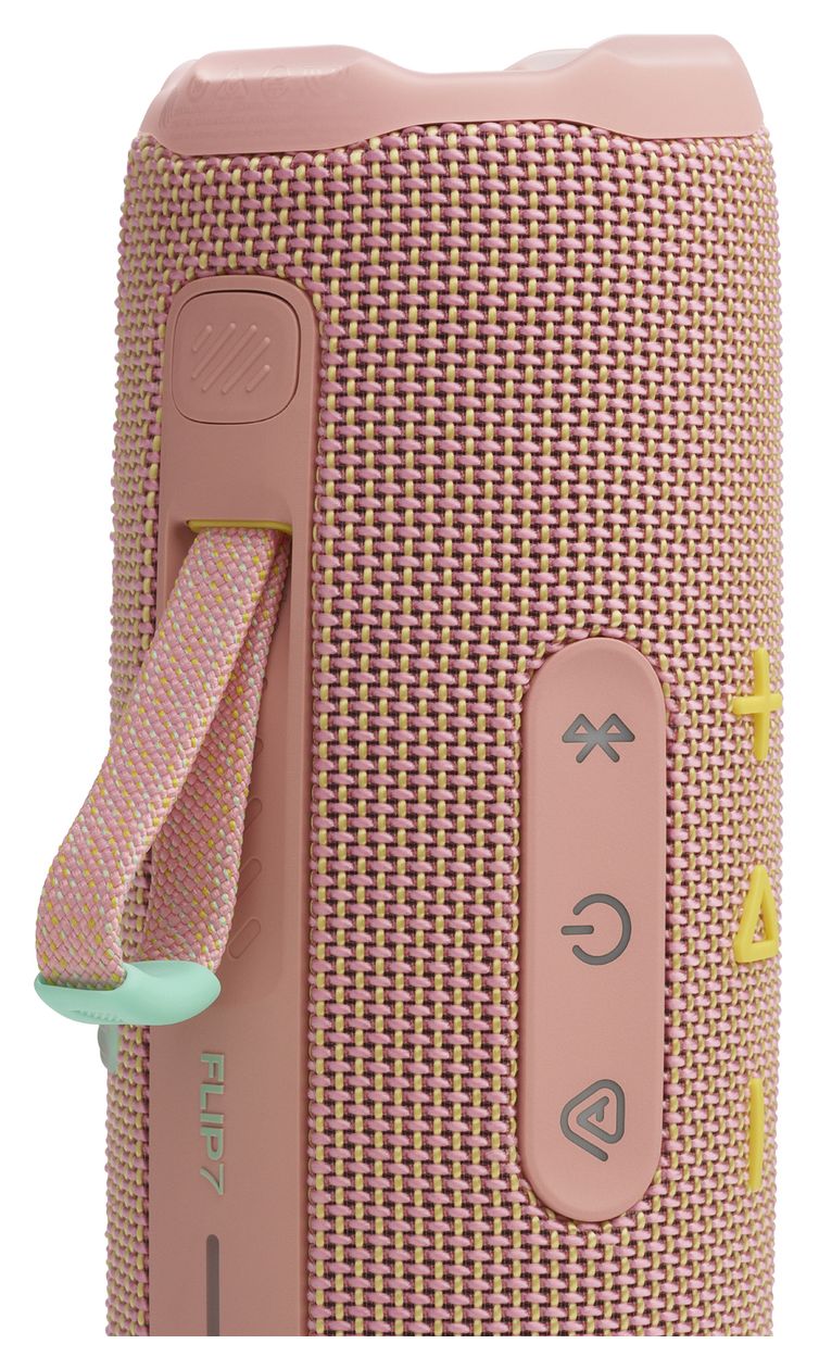 Flip 7 25 W Bluetooth Lautsprecher IP67 Laufzeit bis 14 h  (Pink) 