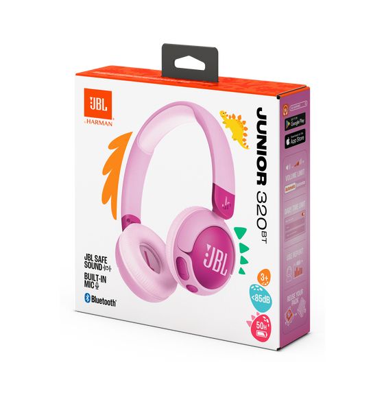 Junior 320BT Ohraufliegender Bluetooth Kopfhörer kabellos 50 h Laufzeit USB Typ-C  (Violett) 