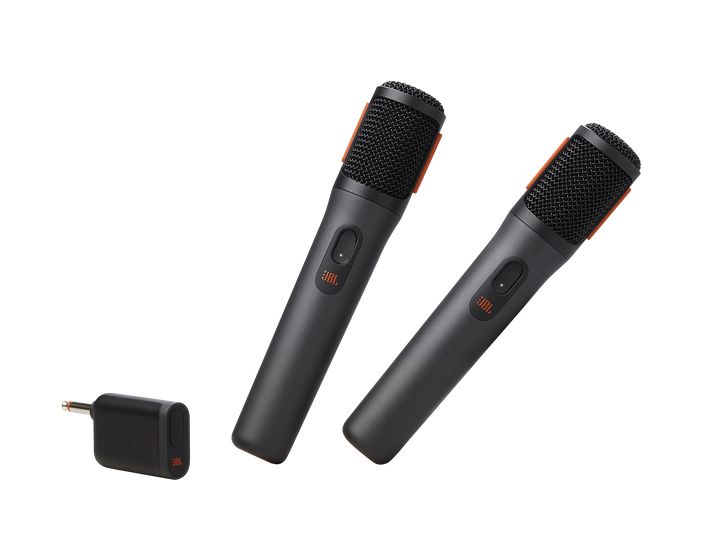 PartyBox kabellos Microphone set  (Schwarz) 