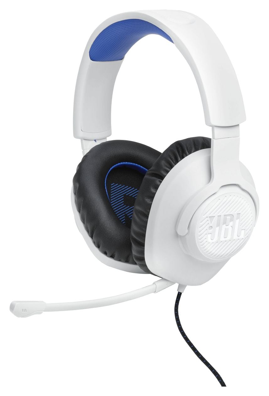 Quantum 100P Over Ear Kopfhörer Kabelgebunden  (Weiß) 