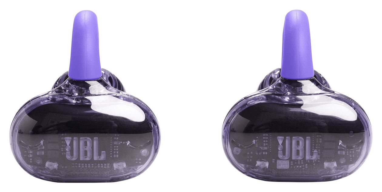 Soundgear Clips In-Ear Bluetooth Kopfhörer Kabellos TWS 8 h Laufzeit IP54  (Violett) 