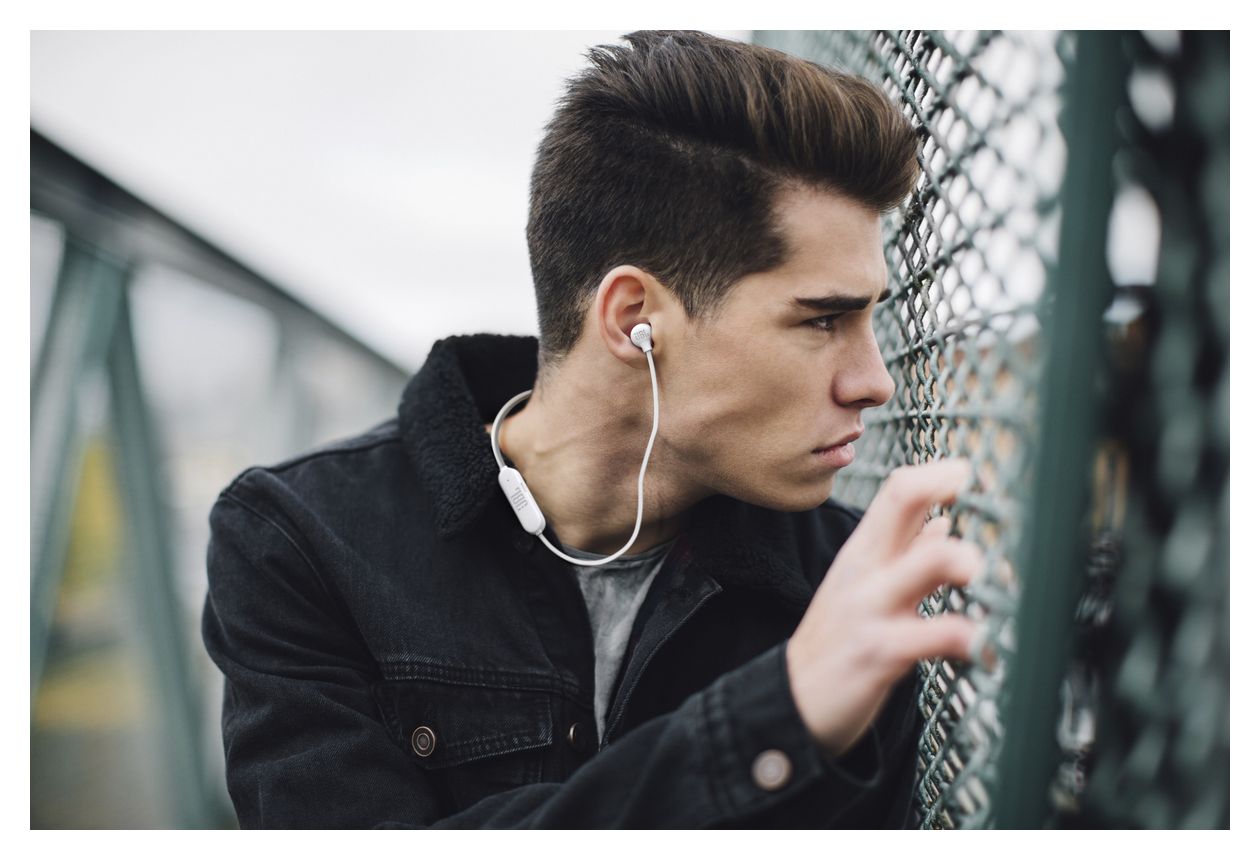 Tune 125BT In-Ear Bluetooth Kopfhörer kabellos 16 h Laufzeit USB Typ-C  (Weiß) 