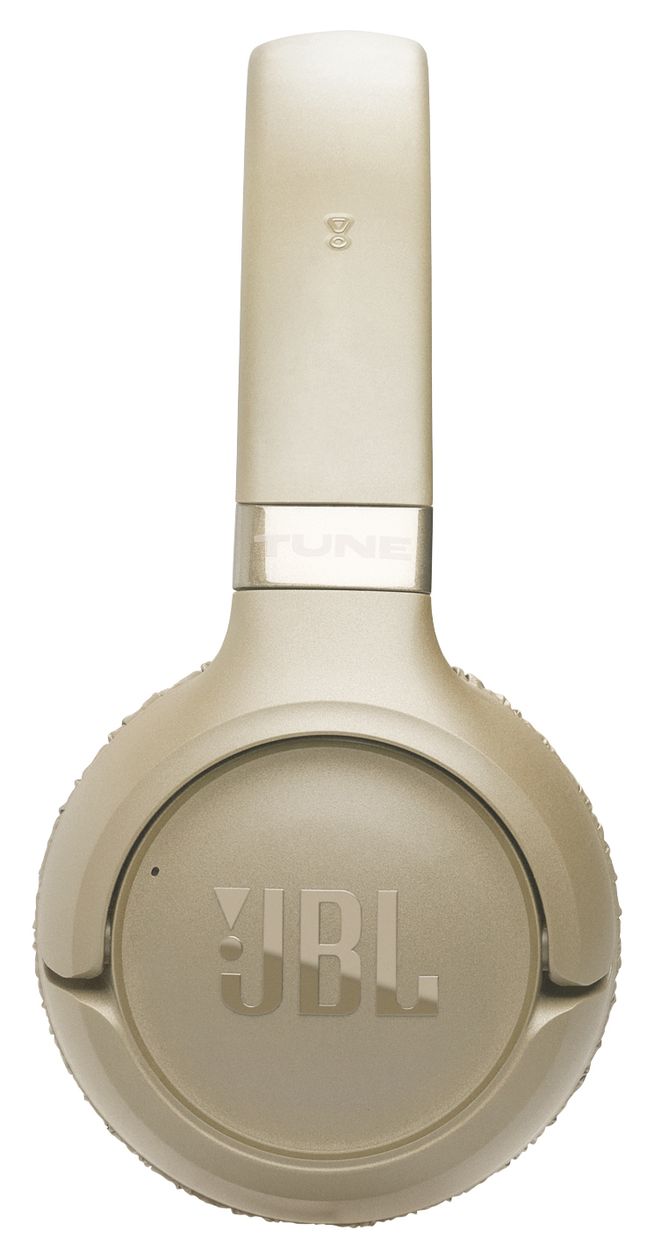 Tune 680NC Ohraufliegender Bluetooth Kopfhörer kabelgebunden&kabellos 76 h Laufzeit USB Typ-C  (Beige) 