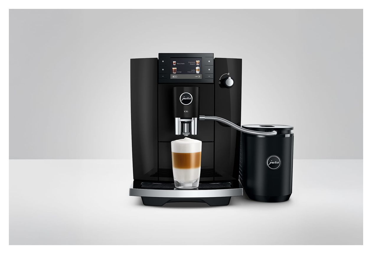 E6 Kaffeevollautomat 15 bar 1,9 l AutoClean (Piano Black (EC)) 