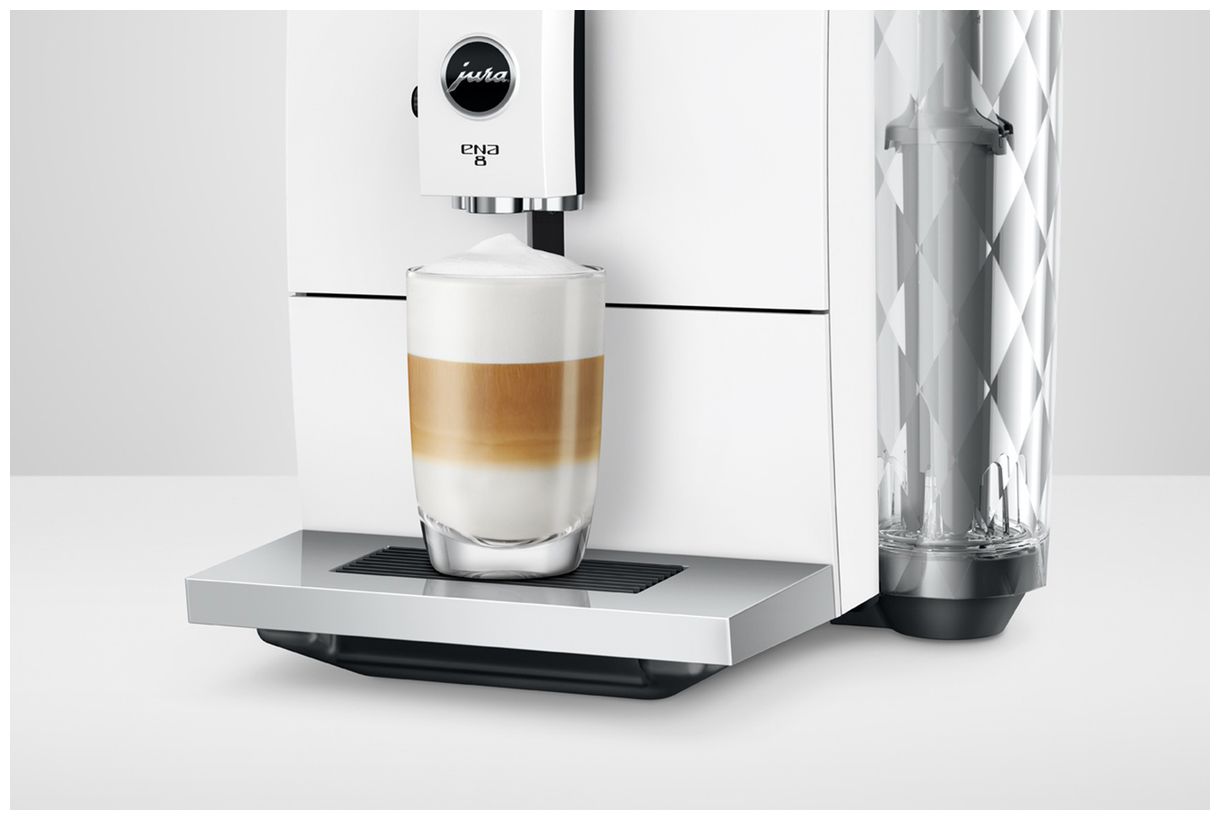 ENA8 Kaffeevollautomat 15 bar 1,1 l 125 g AutoClean (Full Nordic White (EC)) 