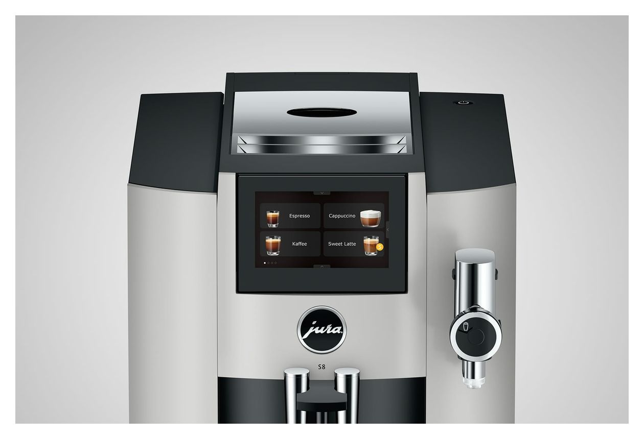 S8 Kaffeevollautomat 15 bar 1,9 l 280 g AutoClean (Platina (EB)) 
