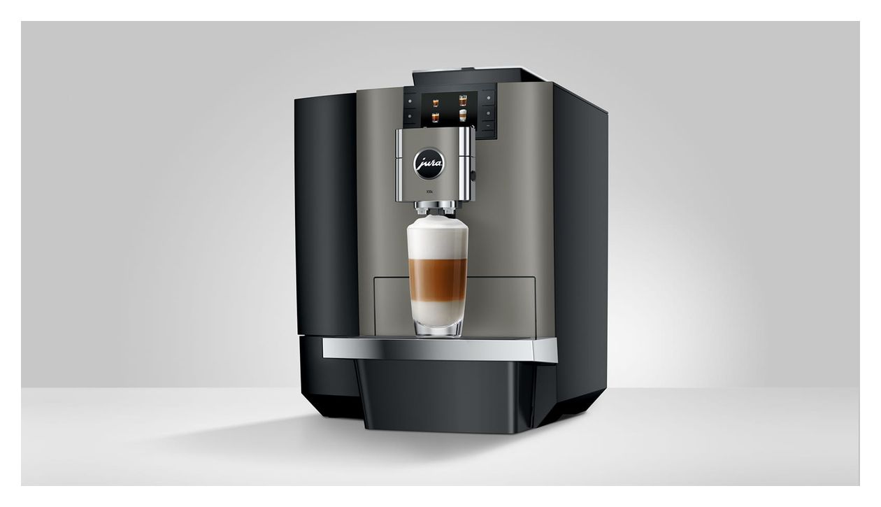 X10c Kaffeevollautomat 15 bar 2,8 l 500 g  (Schwarz, Stahl) 