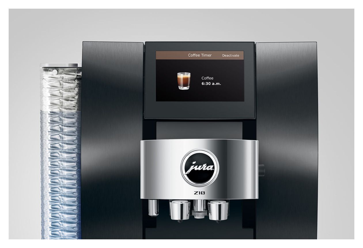 Z10 Kaffeevollautomat 15 bar 2,4 l AutoClean  (Aluminium, Schwarz) 