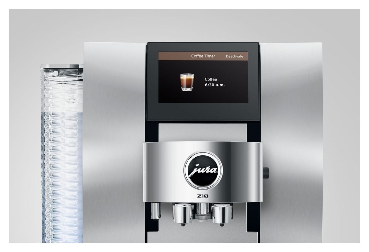 Z10 Kaffeevollautomat 15 bar 2,4 l AutoClean  (Aluminium, Weiß) 