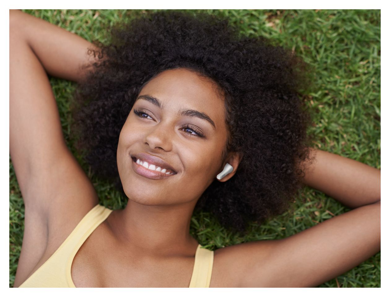 HA-A3T In-Ear Bluetooth Kopfhörer Kabellos TWS 22 h Laufzeit IPX4  (Weiß) 