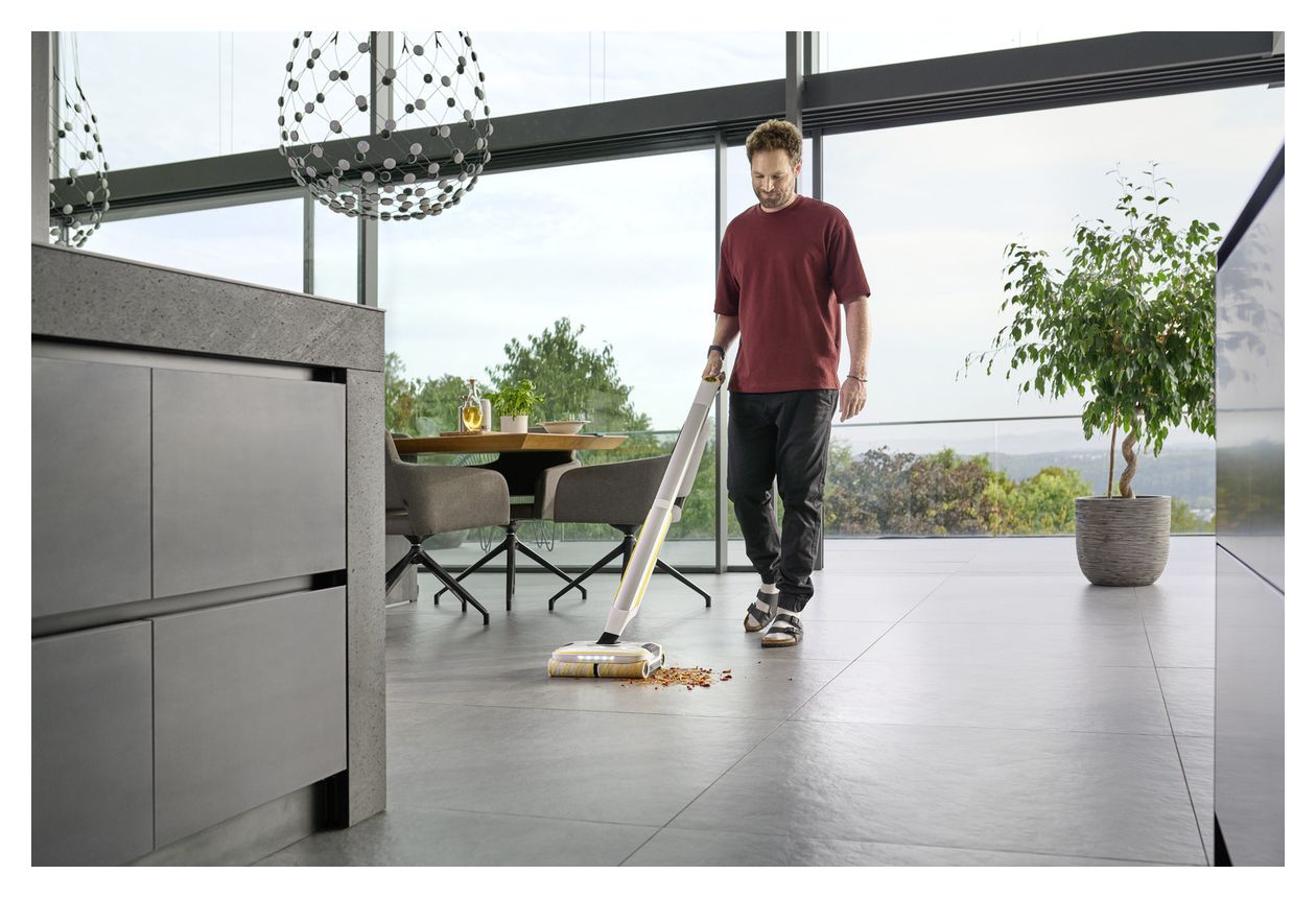FC8 Smart Signature Line Naß-/Trockensauger bis 60 min Laufzeit für bis zu  230 m² Reinigungsfläche 2,85 Ah bis 0,4 l Schmutzwasser 