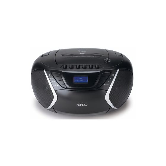 Boombox 25EX CD Player DAB+/PLL Radio  (Schwarz) 