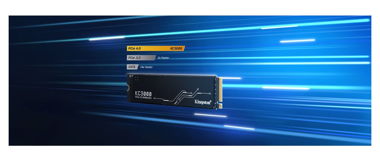 KC3000 512 GB SSD PCI Express 4.0 M.2 