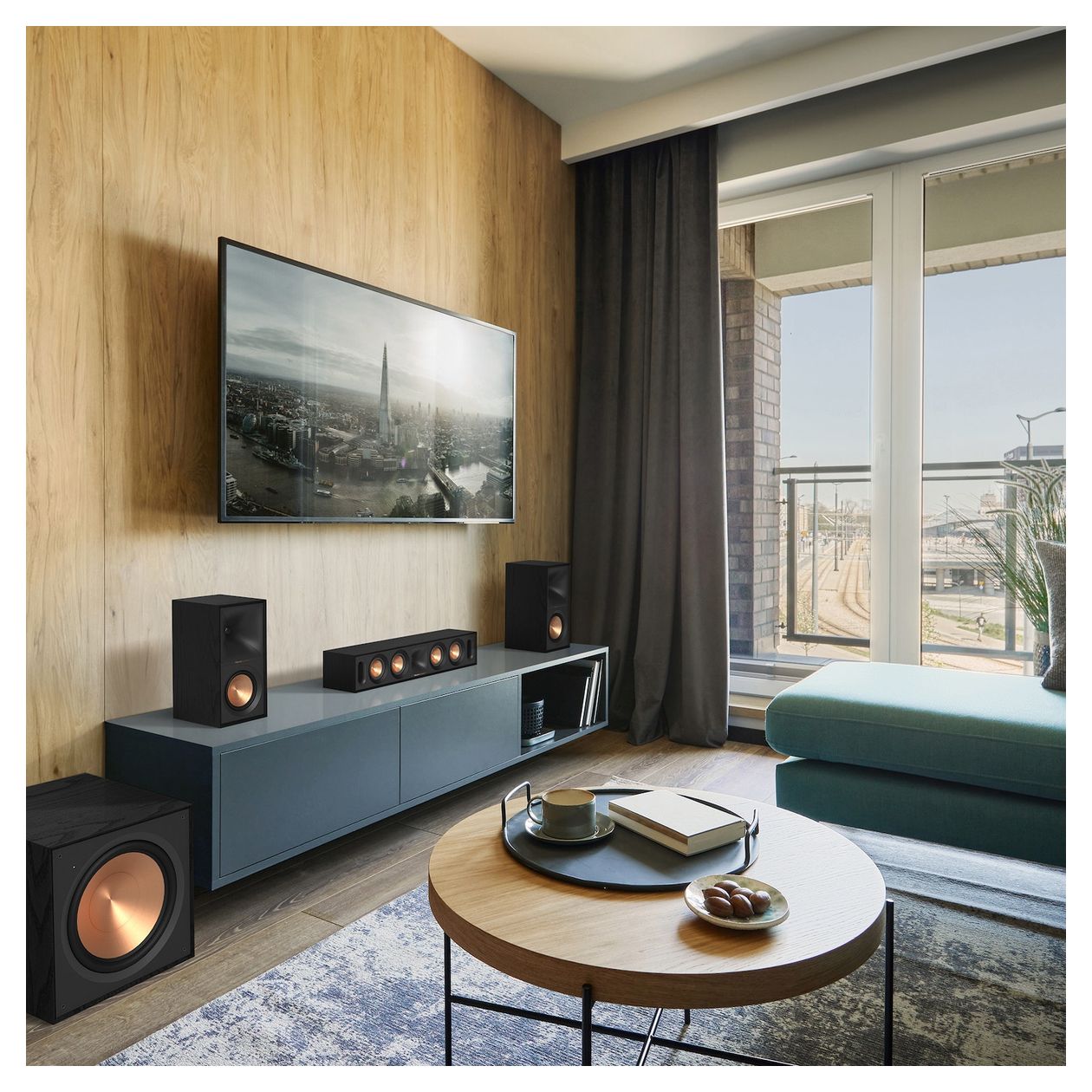 R-30C 400 W 2-Wege Lautsprecher  (Schwarz) 