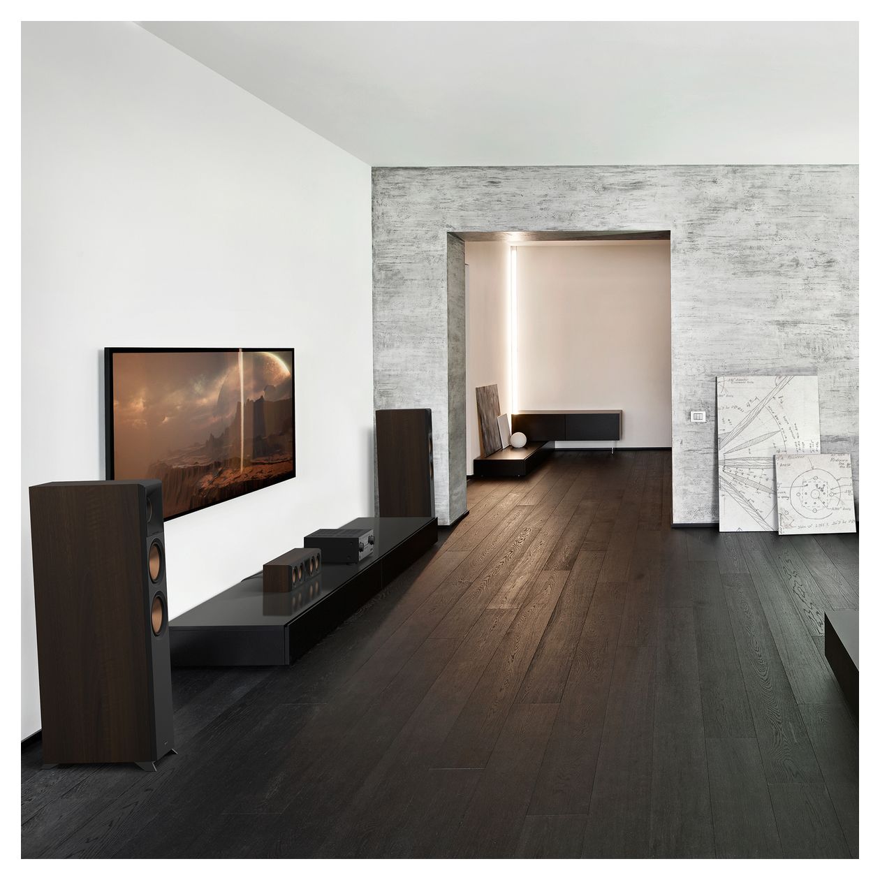 RP-404C II 125 W 2-Wege Lautsprecher  (Holz) 