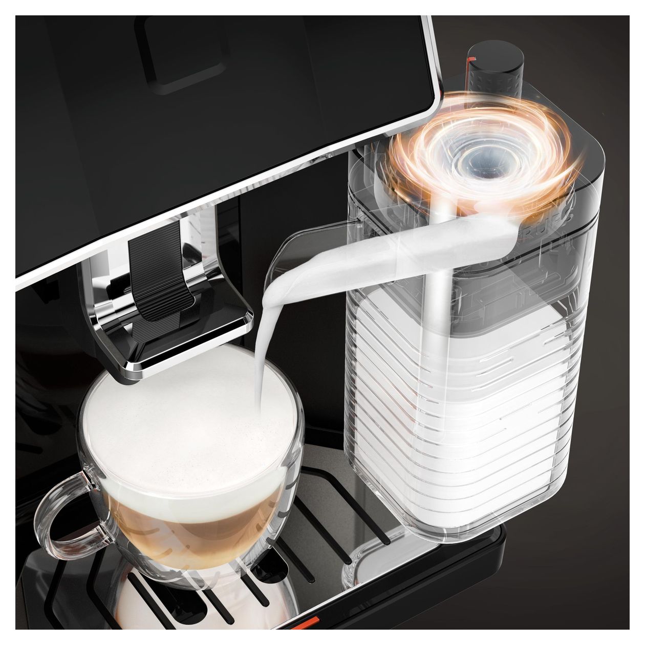 EA9128D Sensation Milk Kaffeevollautomat  (Schwarz) 