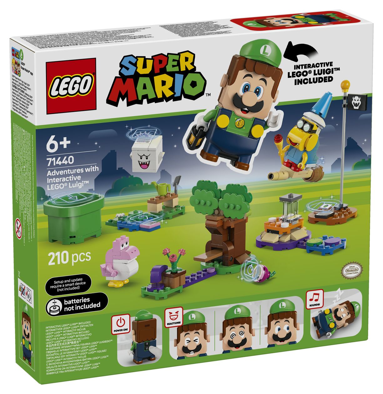 Abenteuer mit dem interaktiven LEGO® Luigi™ 