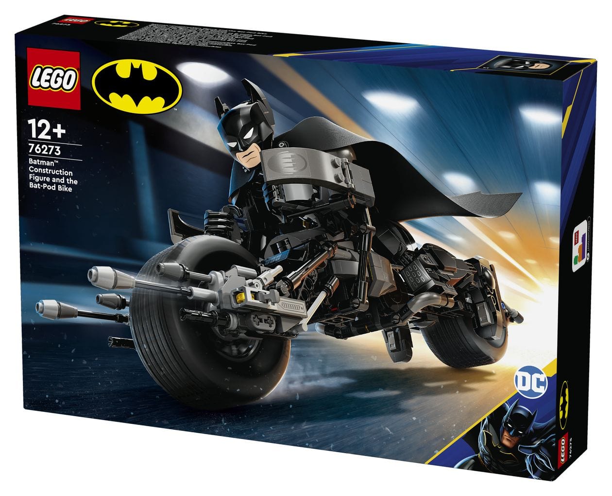 BatmanTM Baufigur mit dem Batpod 