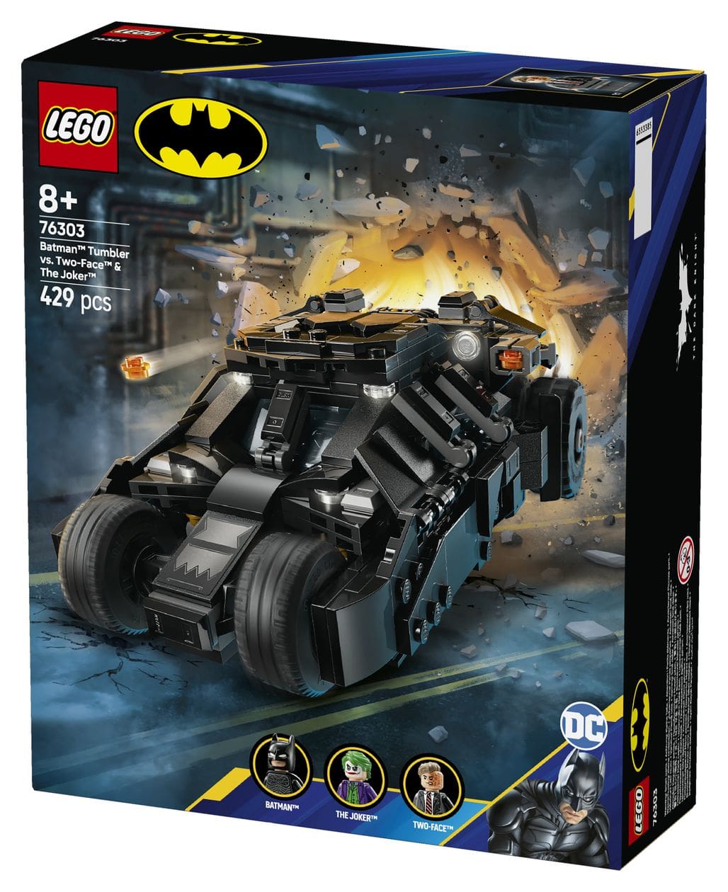 BatmanTM Tumbler vs. Two-FaceTM & The JokerTM 