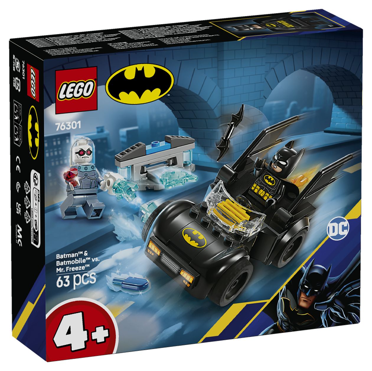 BatmanTM & BatmobilTM vs. Mr. FreezeTM 