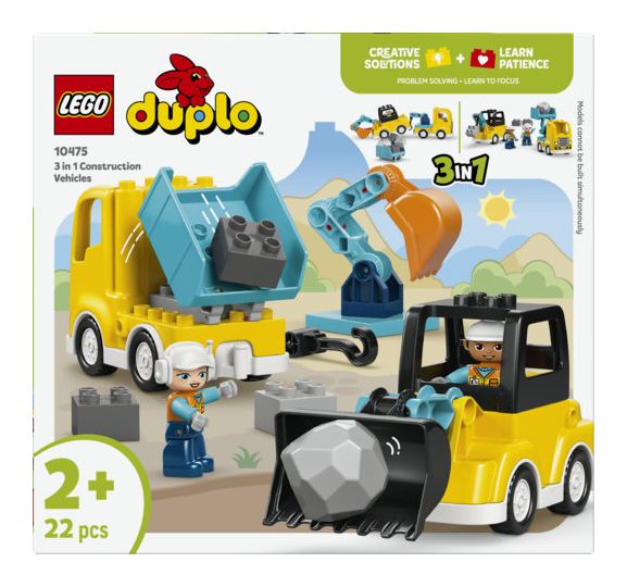 Baufahrzeuge – 3-in-1-Set 