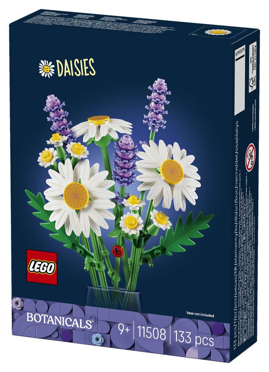 Botanicals Gänseblümchen Bauset 133 Teile  (Mehrfarbig) 
